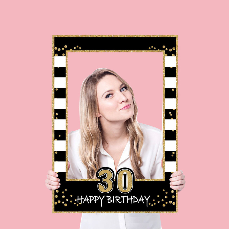 30 40 50 60 Birthday Photo Boo - Photo Booth Frame recensie en prijs