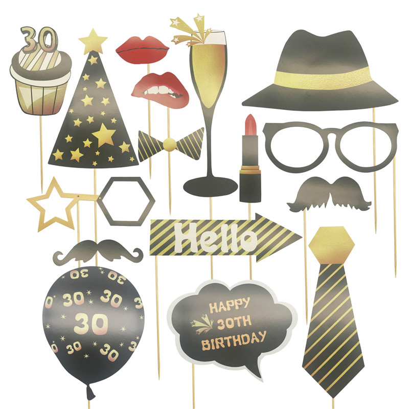 30 40 50 60 Birthday Photo Boo - Photo Booth Frame recensie en prijs