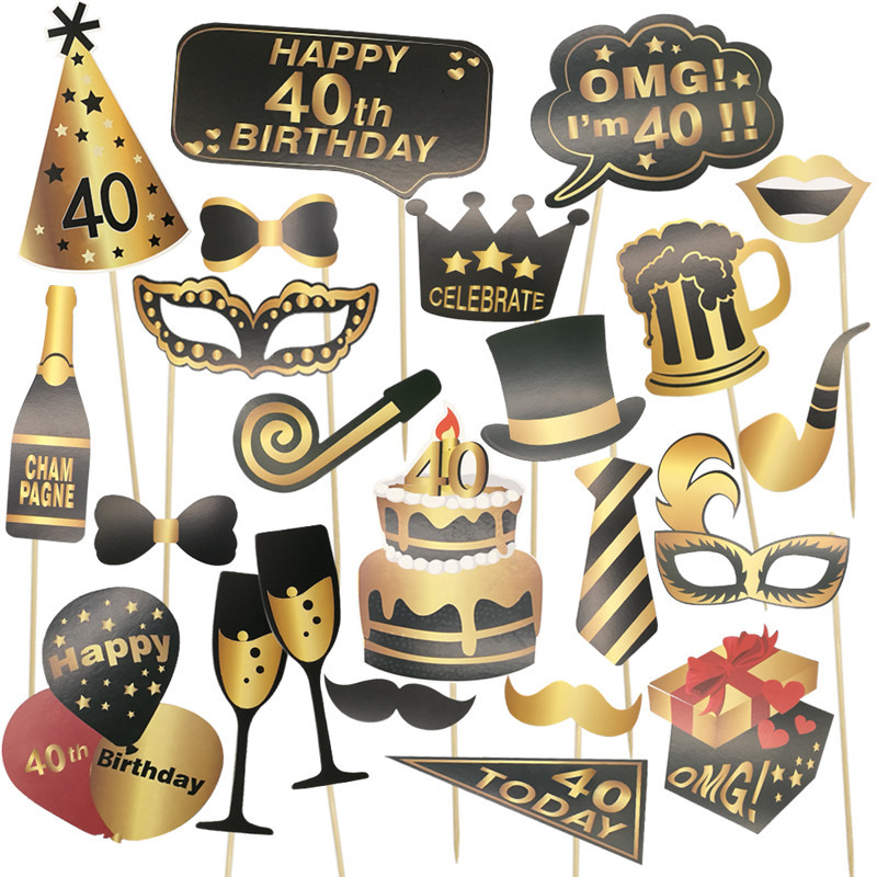 30 40 50 60 Birthday Photo Boo - Photo Booth Frame recensie en prijs