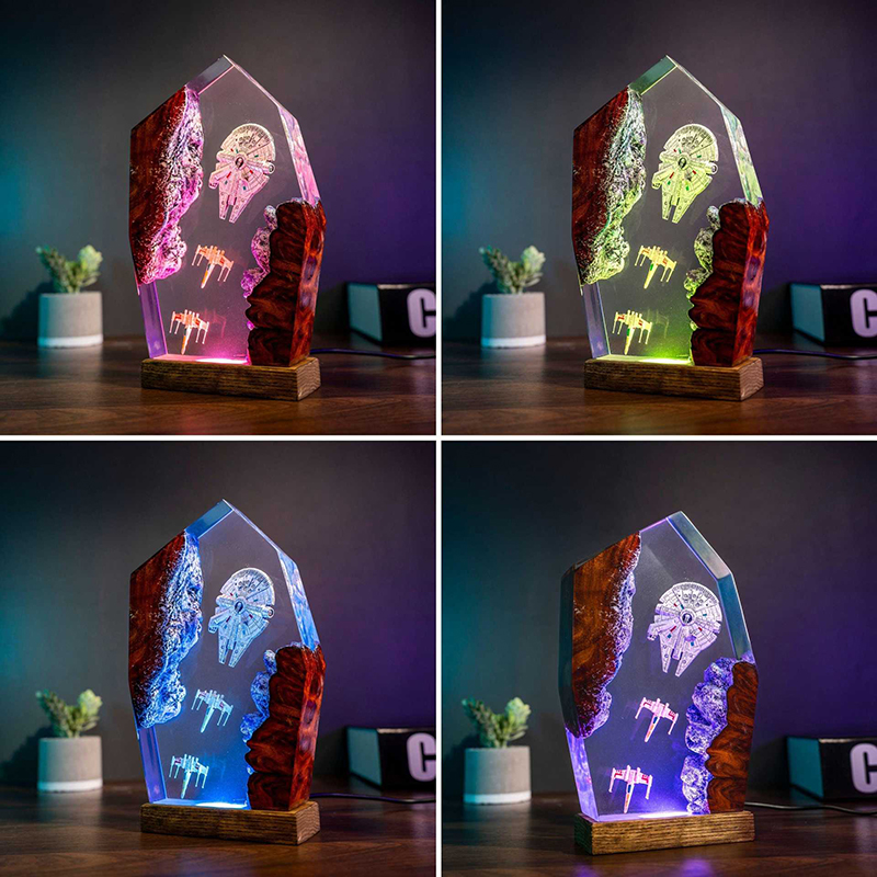 Table Resin Lamp Universe War  - Eve Party recensie en prijs