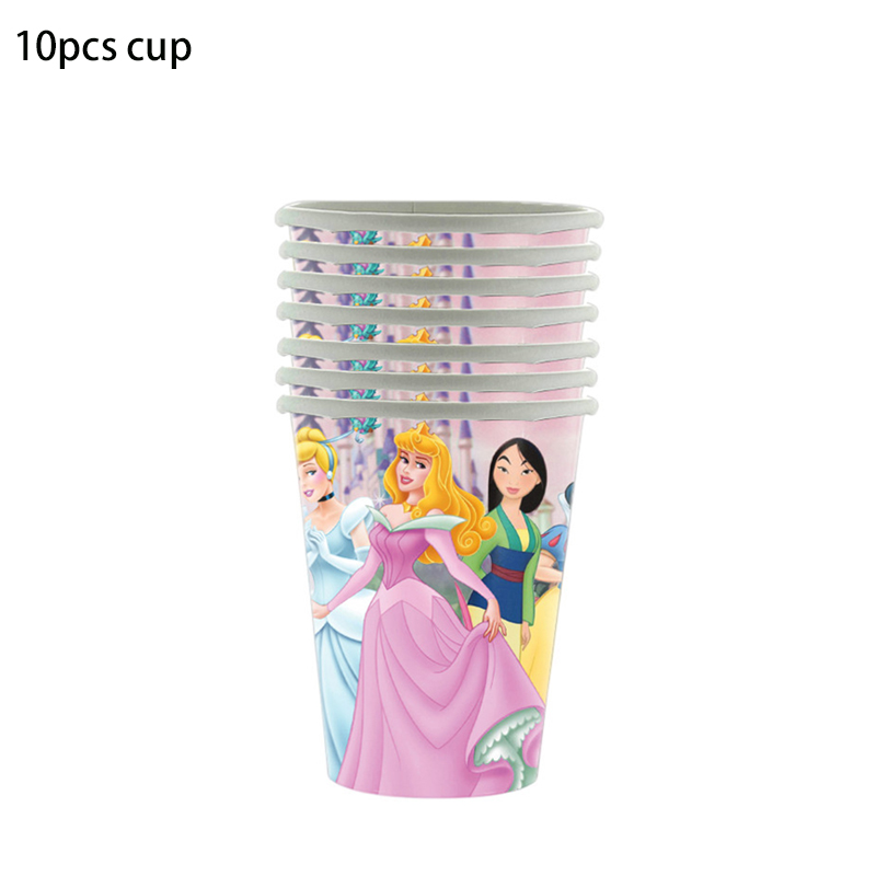 Princess Birthday Party Pink P - Table Cloth Disposable recensie en prijs