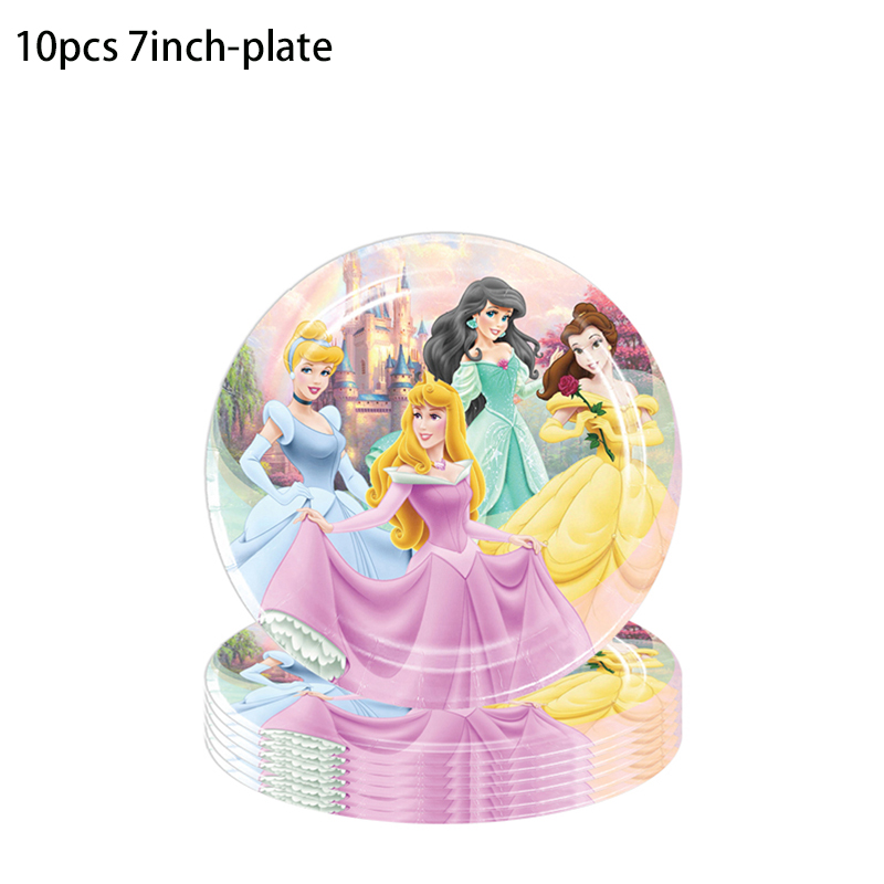 Princess Birthday Party Pink P - Table Cloth Disposable recensie en prijs