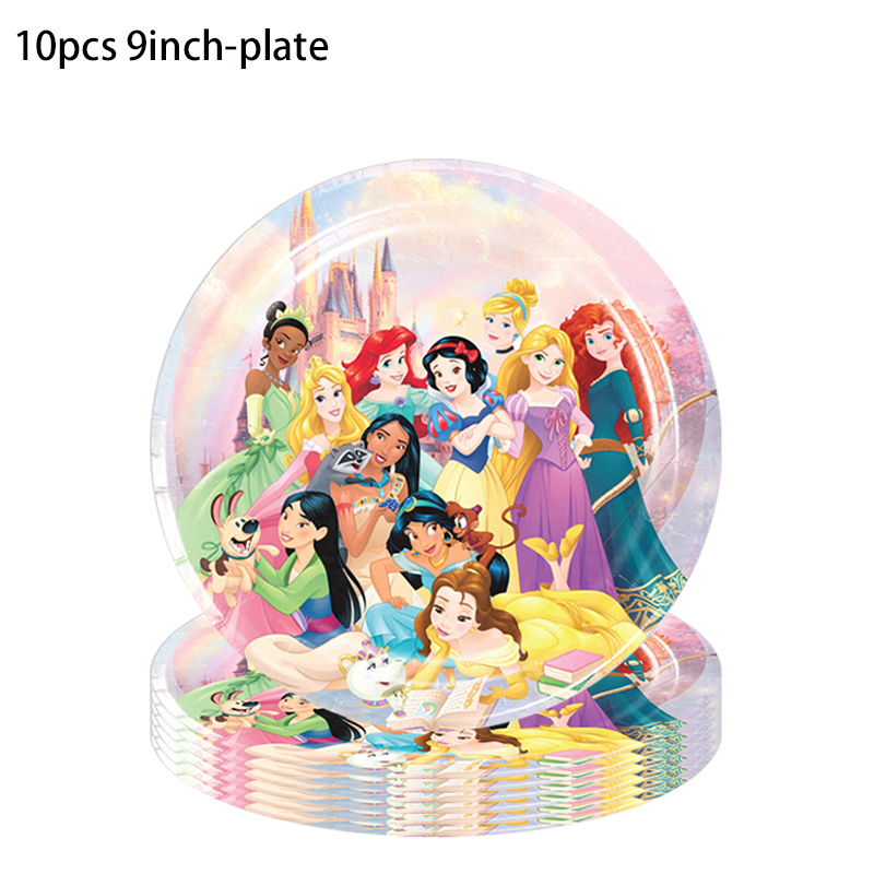 Princess Birthday Party Pink P - Table Cloth Disposable recensie en prijs