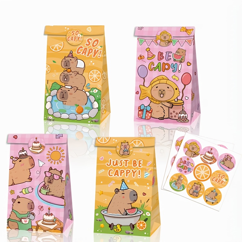 12/24/48pcs Capybara Candy Bag - Event Party Box recensie en prijs