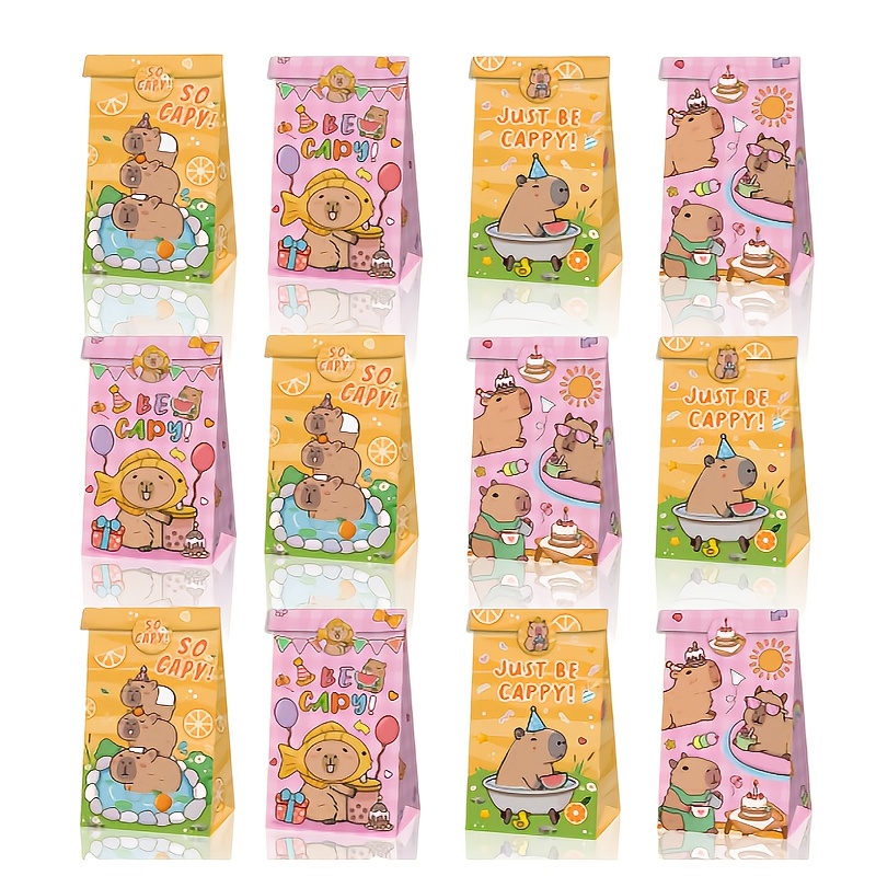 12/24/48pcs Capybara Candy Bag - Event Party Box recensie en prijs