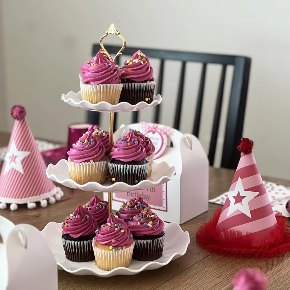 3 Tier Dessert Cupcake Stand W - Cupcake Stand Tier recensie en prijs