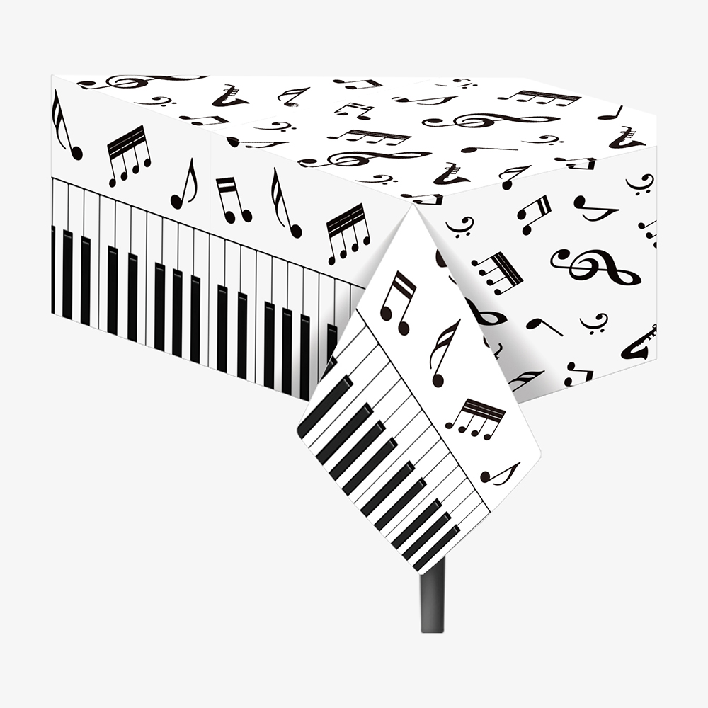 1pc Musical Note Tablecloth Di - Table Cloth Disposable recensie en prijs