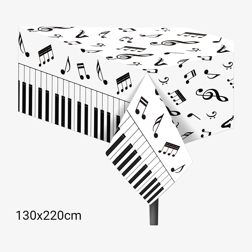 1pc Musical Note Tablecloth Di - Table Cloth Disposable recensie en prijs