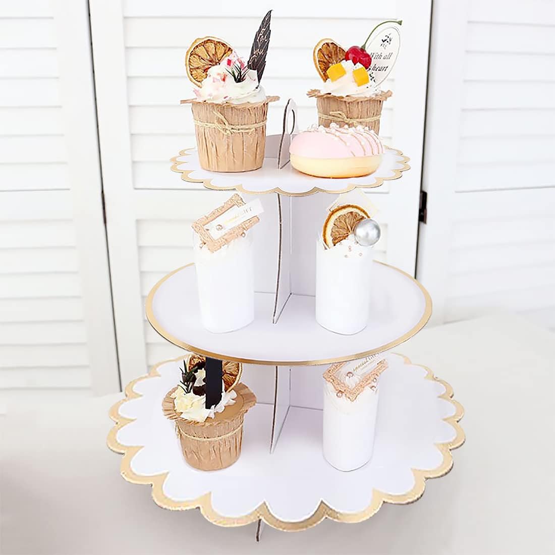 Cardboard Cake Stand 3 Tier, D - Cupcake Stand Tier recensie en prijs