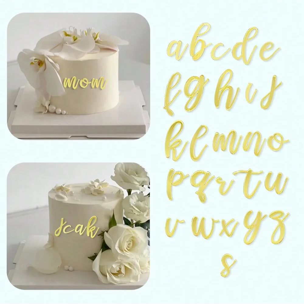 1set Golden Mirror Acrylic A-Z - Event Z recensie en prijs