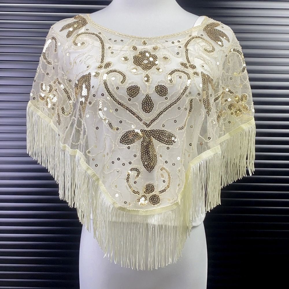 Fashion Sequin Bead Women Tull - Glitter Tablecloth recensie en prijs