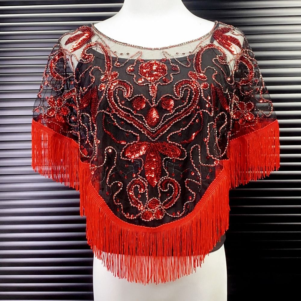 Fashion Sequin Bead Women Tull - Glitter Tablecloth recensie en prijs