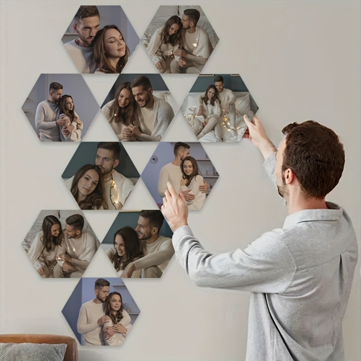 Custom Wall Decor — Modern Hex - Eve Party recensie en prijs