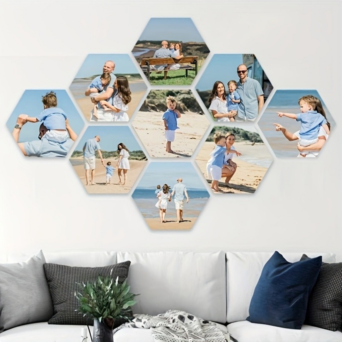 Custom Wall Decor — Modern Hex - Eve Party recensie en prijs