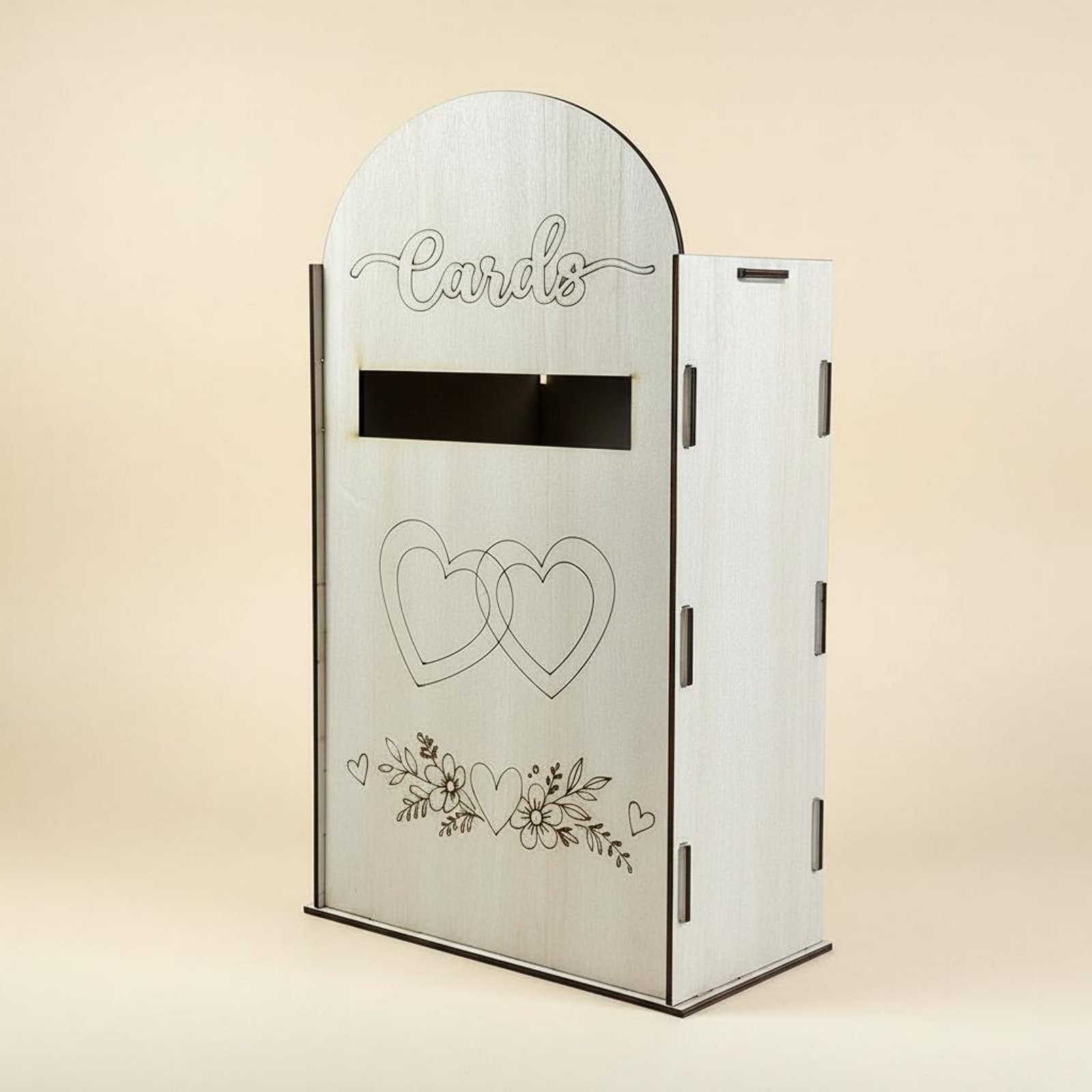 Wooden Wedding Card Box Laser  - Event Party Box recensie en prijs