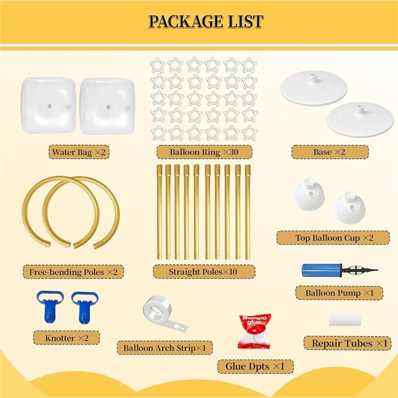 RMWIN-Half Balloon Arch Kit Wi - Balloon Arch Kit recensie en prijs