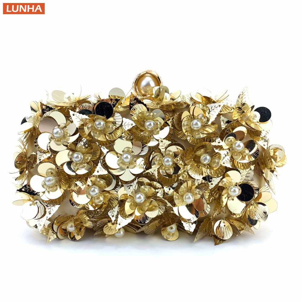 Women's Luxury Pearl Clutch Bo - Event Party Box recensie en prijs