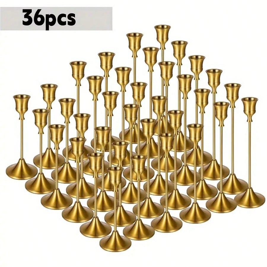 36 Pcs Taper Candle Holders Bu - Centerpiece Stick recensie en prijs