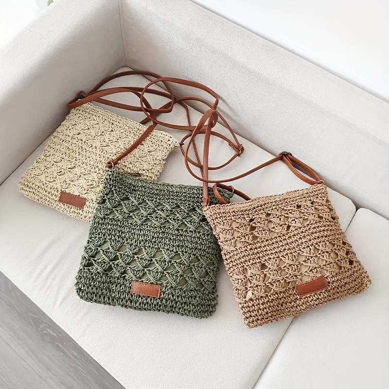 Chic Handmade Paper Straw Cros - Paper Straw Color recensie en prijs