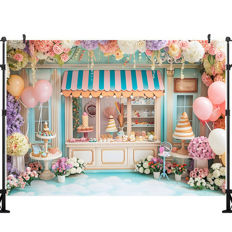 Ice Cream Photography Backgrou - Party Event Supply Store recensie en prijs