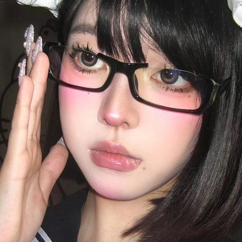 Y2K Black Half Frame Glasses W - Photo Booth Frame recensie en prijs