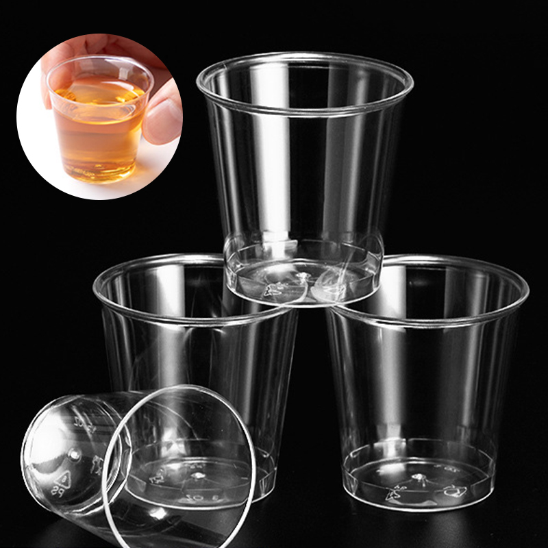 50PCS Mini Clear Plastic Dispo - Plastic Cup 50Pcs recensie en prijs