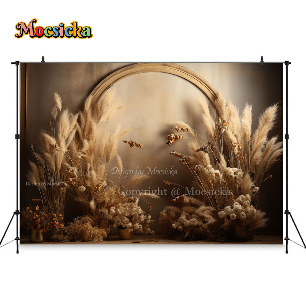 Mocsicka Boho Retro Brown Phot - Dessert Table Backdrop recensie en prijs