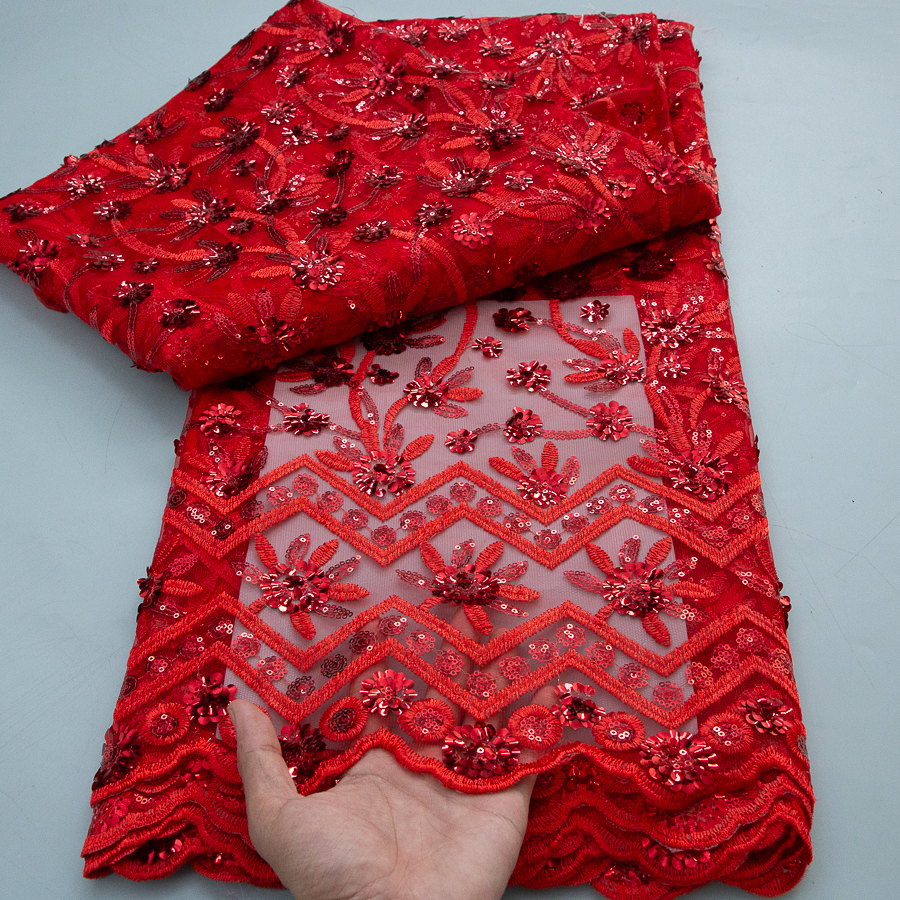 2026 French Sequins Lace Fabri - Glitter Tablecloth recensie en prijs