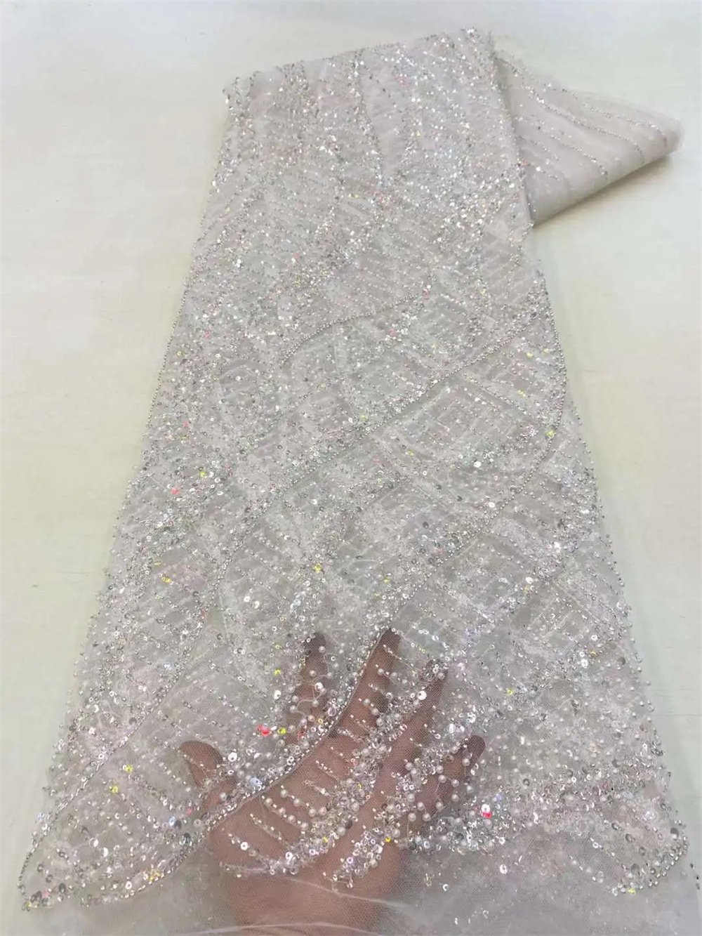 Wholesale 2025 African Sequins - Glitter Tablecloth recensie en prijs