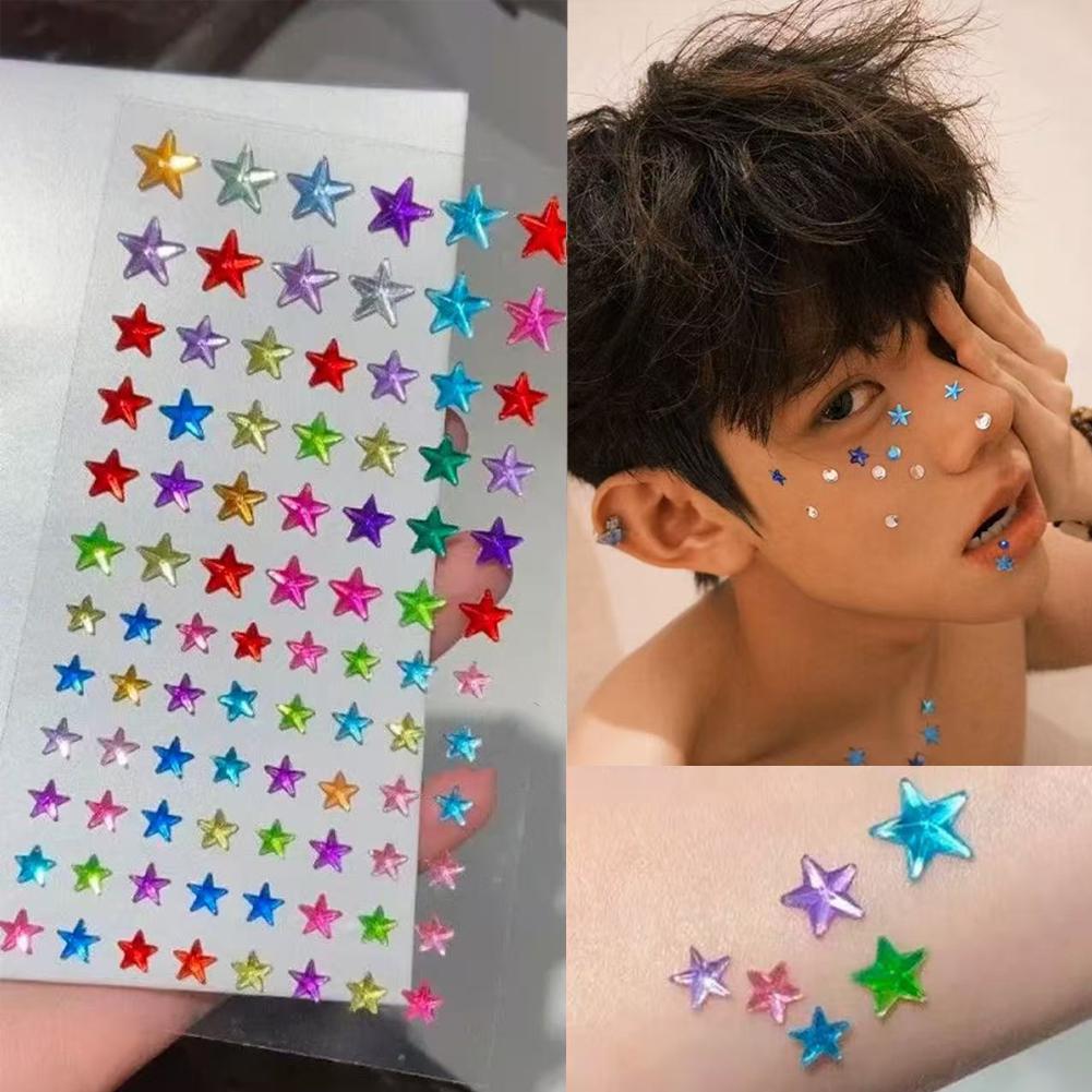 Self-Adhesive Face Rhinestones - Event Party recensie en prijs