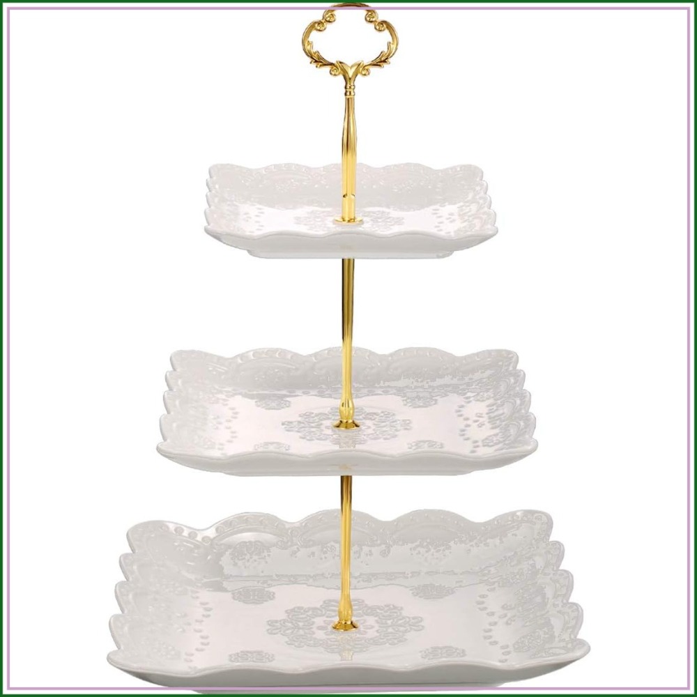 3 Tier Porcelain Cupcake Stand - Cupcake Stand Tier recensie en prijs