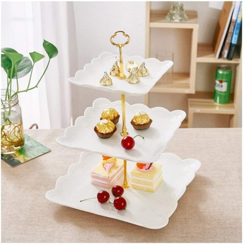 3 Tier Porcelain Cupcake Stand - Cupcake Stand Tier recensie en prijs