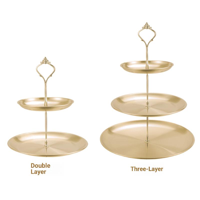 Gold Silver 2/3-Tier Cake Stan - Cupcake Stand Tier recensie en prijs