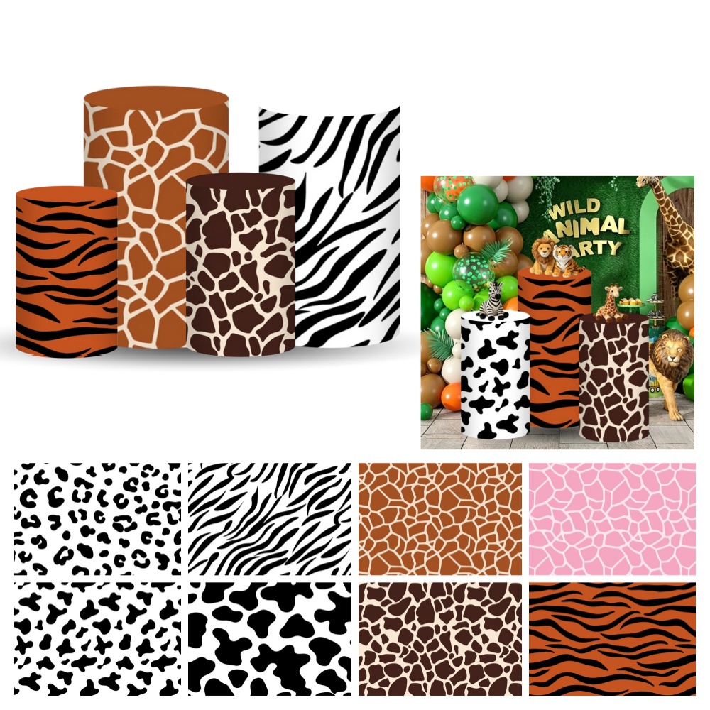 Safari Cylinder Pedestal Stand - Dessert Table Backdrop recensie en prijs