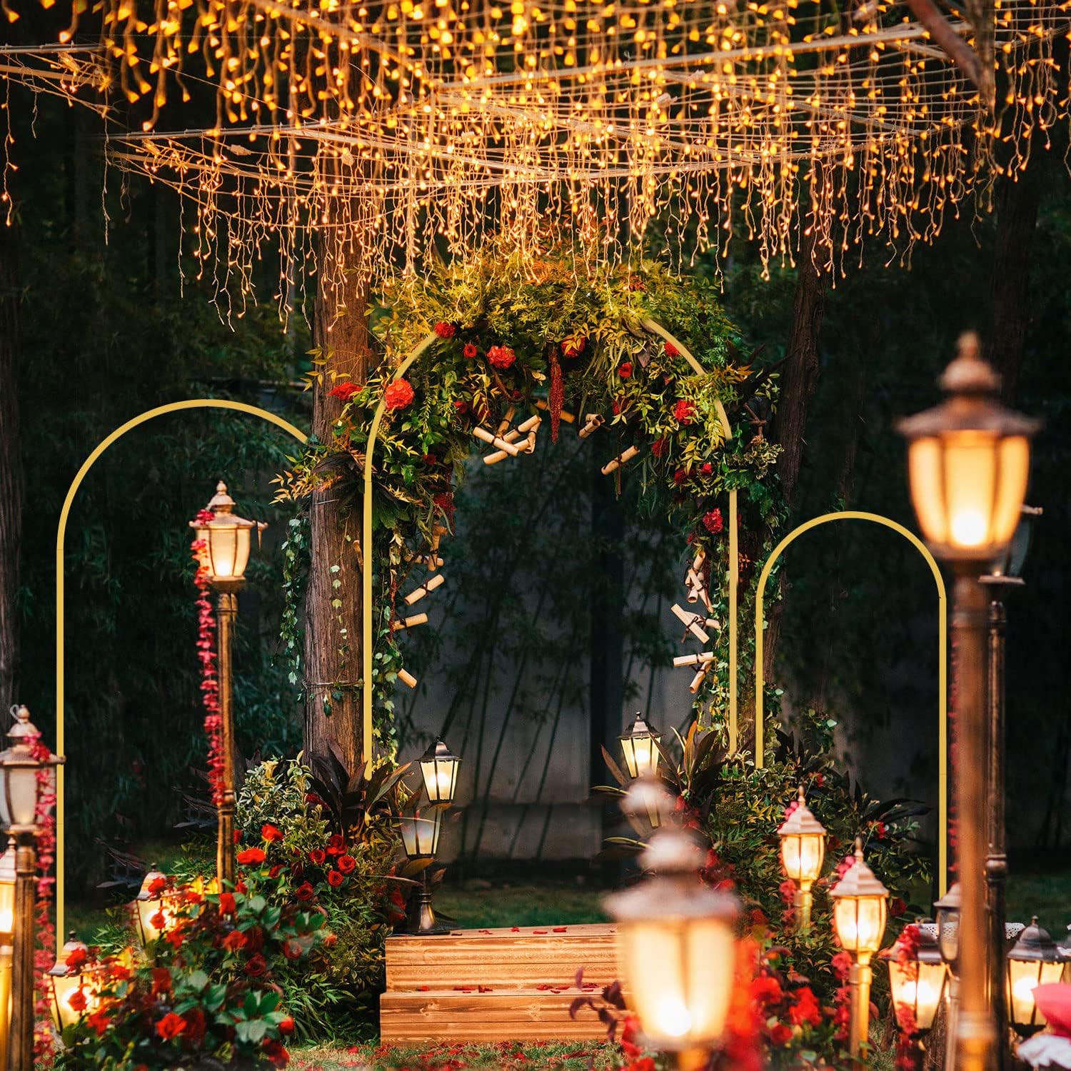1pc Gold Metal Arch Backdrop S - Balloon Arch Kit recensie en prijs