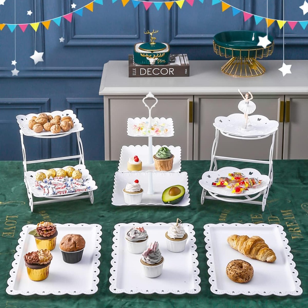 10Pcs Cupcake Stand Set, Desse - Cupcake Stand Tier recensie en prijs