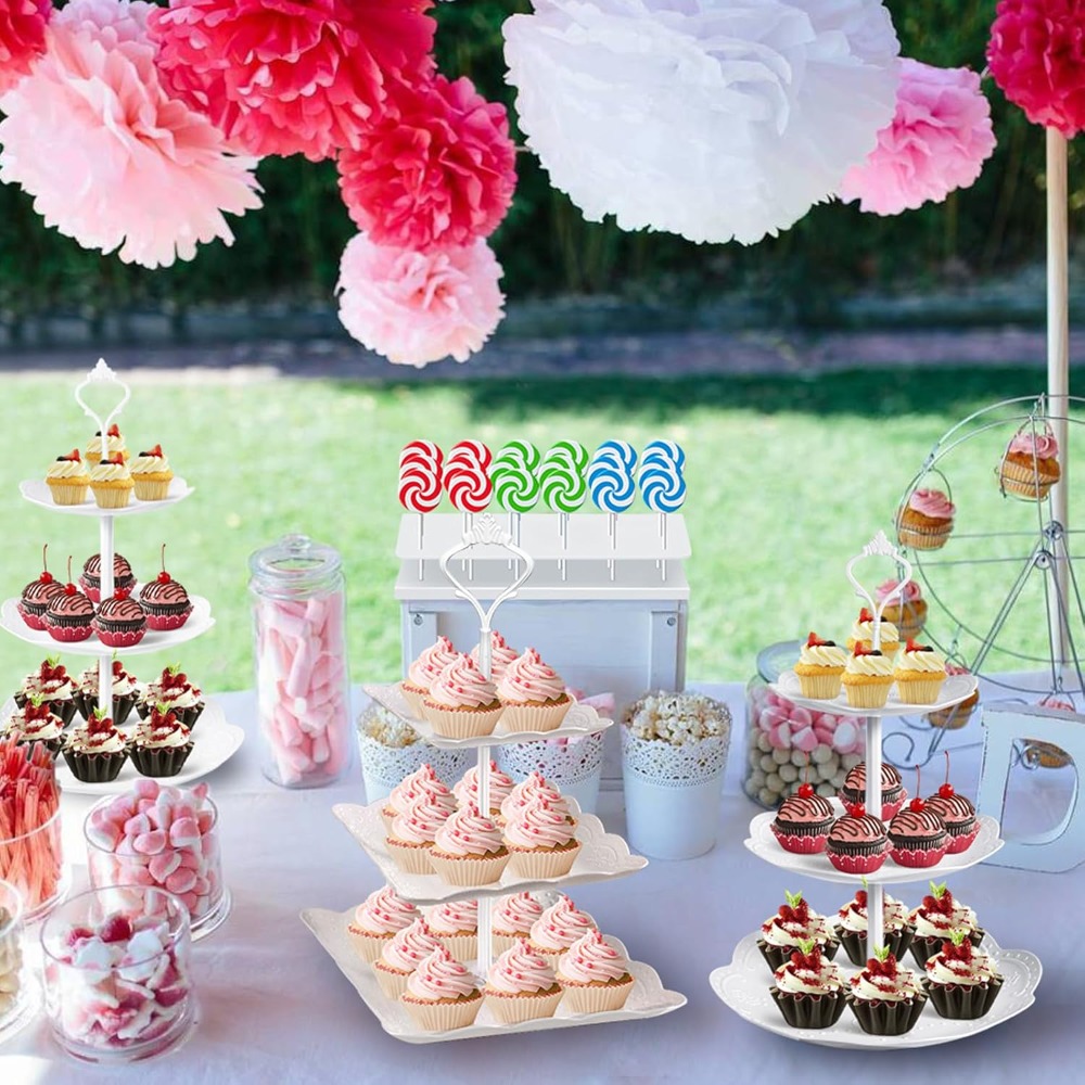 10Pcs Cupcake Stand Set, Desse - Cupcake Stand Tier recensie en prijs
