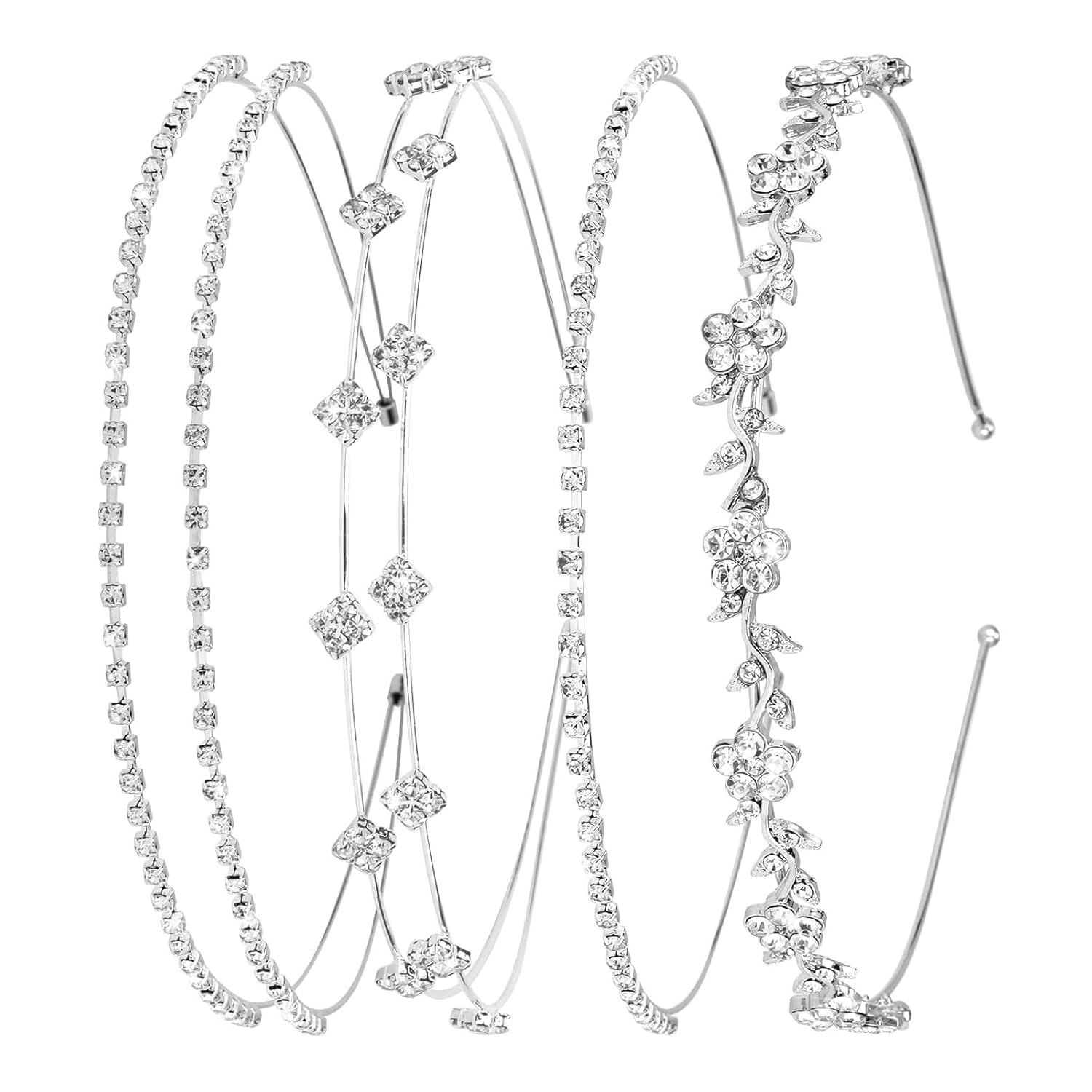 4 Pcs Rhinestone Headband Set  - Event & Party Supply Photos recensie en prijs