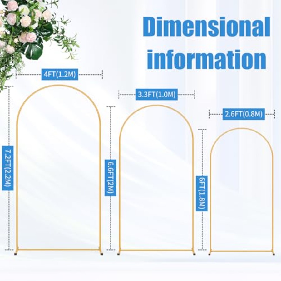 Metal Arch Backdrop Stand Set  - Balloon Arch Kit recensie en prijs