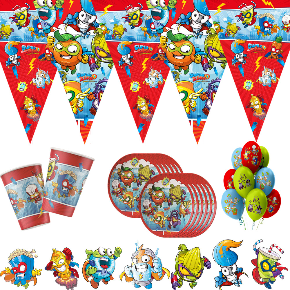 Game Superzings Theme Baby Sho - Table Cloth Disposable recensie en prijs
