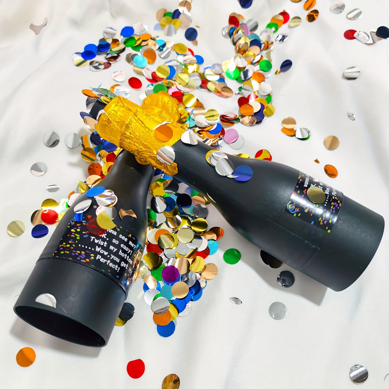 6/12pcs Confetti Launchers Con - Confetti Cannon Tube recensie en prijs