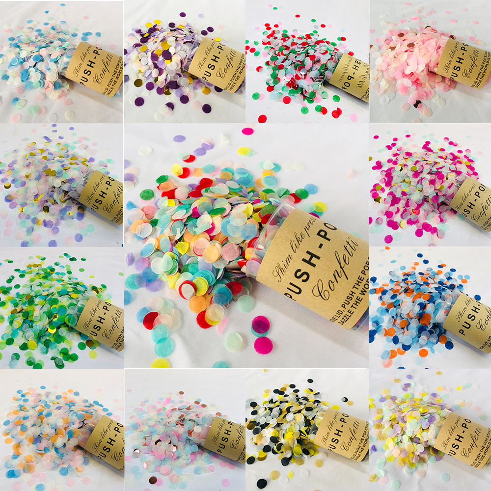 2pcs Multicolor Paper Scrap Fo - Confetti Cannon Tube recensie en prijs