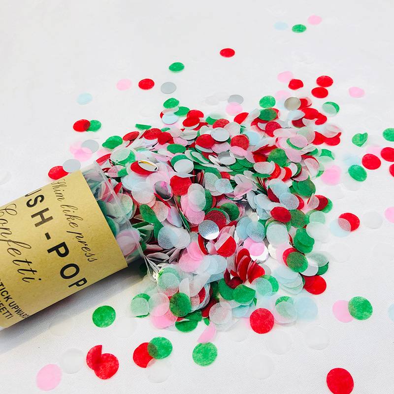 2pcs Multicolor Paper Scrap Fo - Confetti Cannon Tube recensie en prijs