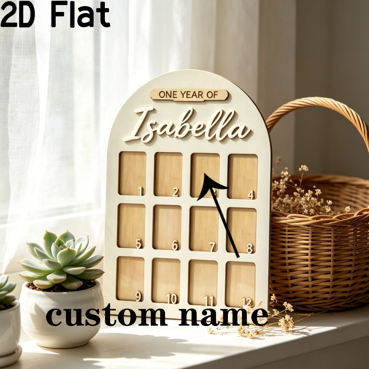 1Pc Custom Photo Record Board  - Eve Party recensie en prijs
