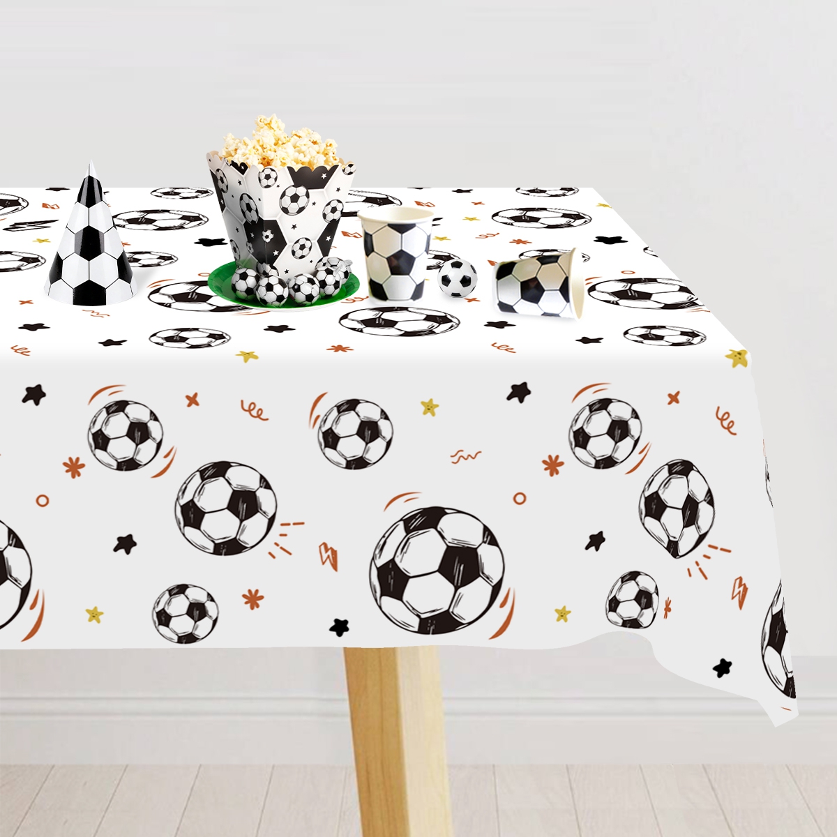 183x137cm Soccer Theme Disposa - Table Cloth Disposable recensie en prijs