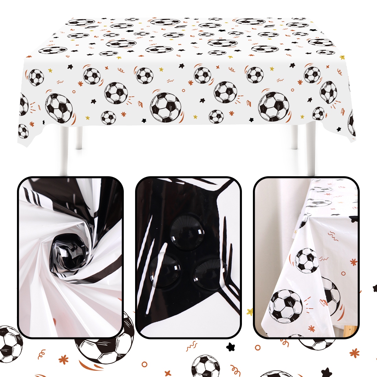 183x137cm Soccer Theme Disposa - Table Cloth Disposable recensie en prijs