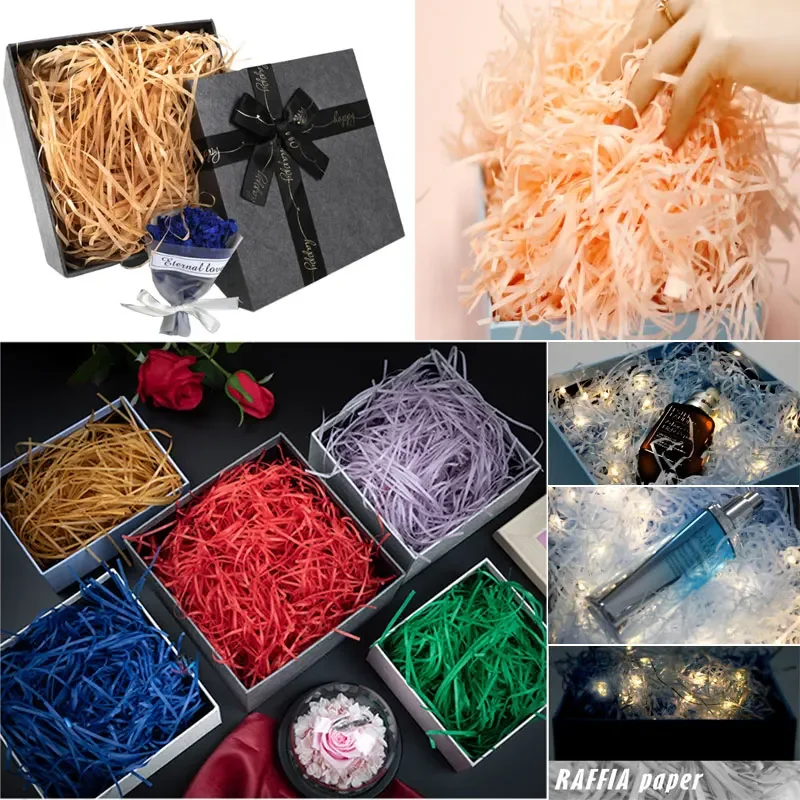 100g raffi Colorful Shredded C - Paper Straw Color recensie en prijs