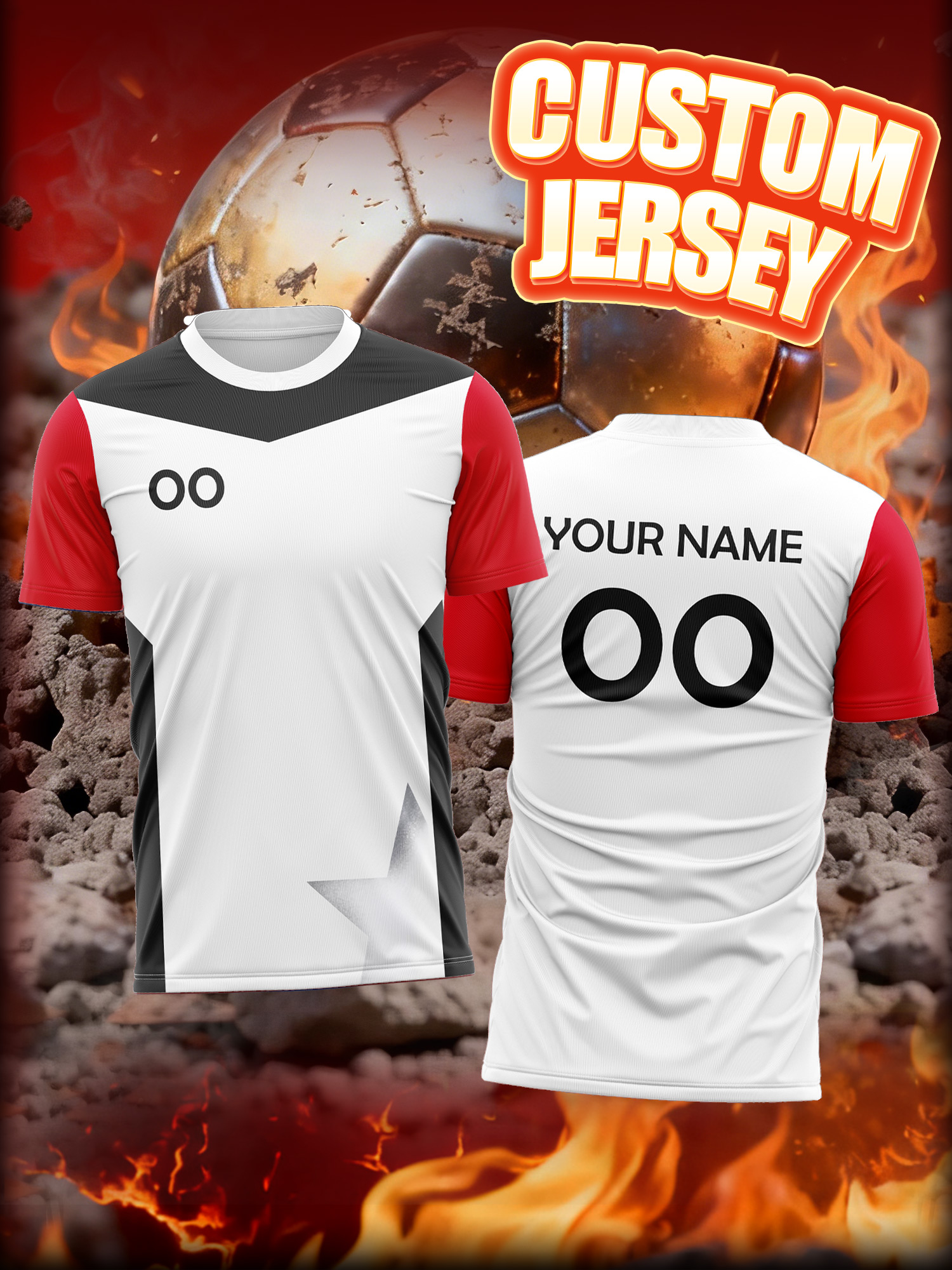 Custom Photo Name Number Socce - Event & Party Supply Photos recensie en prijs