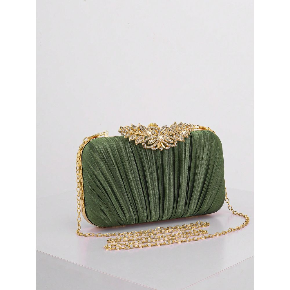 Fashion Rhinestone Decor Flap  - Event Party Box recensie en prijs
