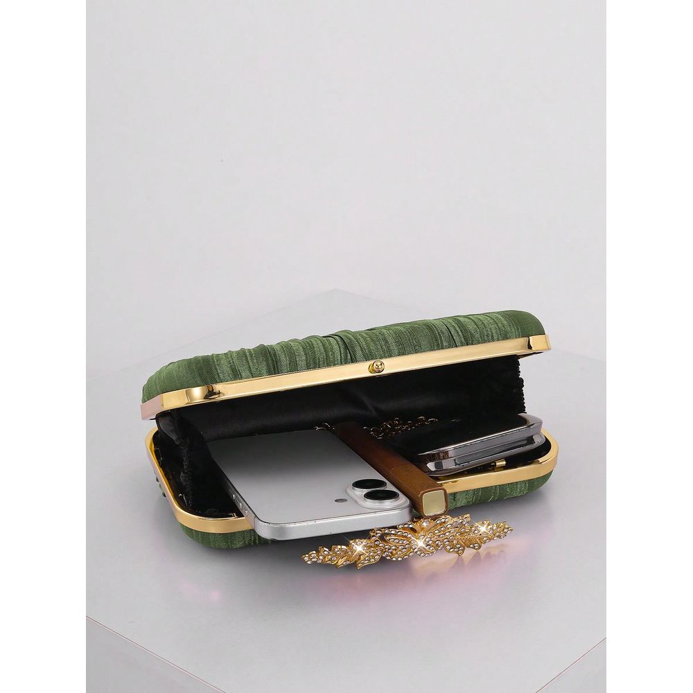 Fashion Rhinestone Decor Flap  - Event Party Box recensie en prijs